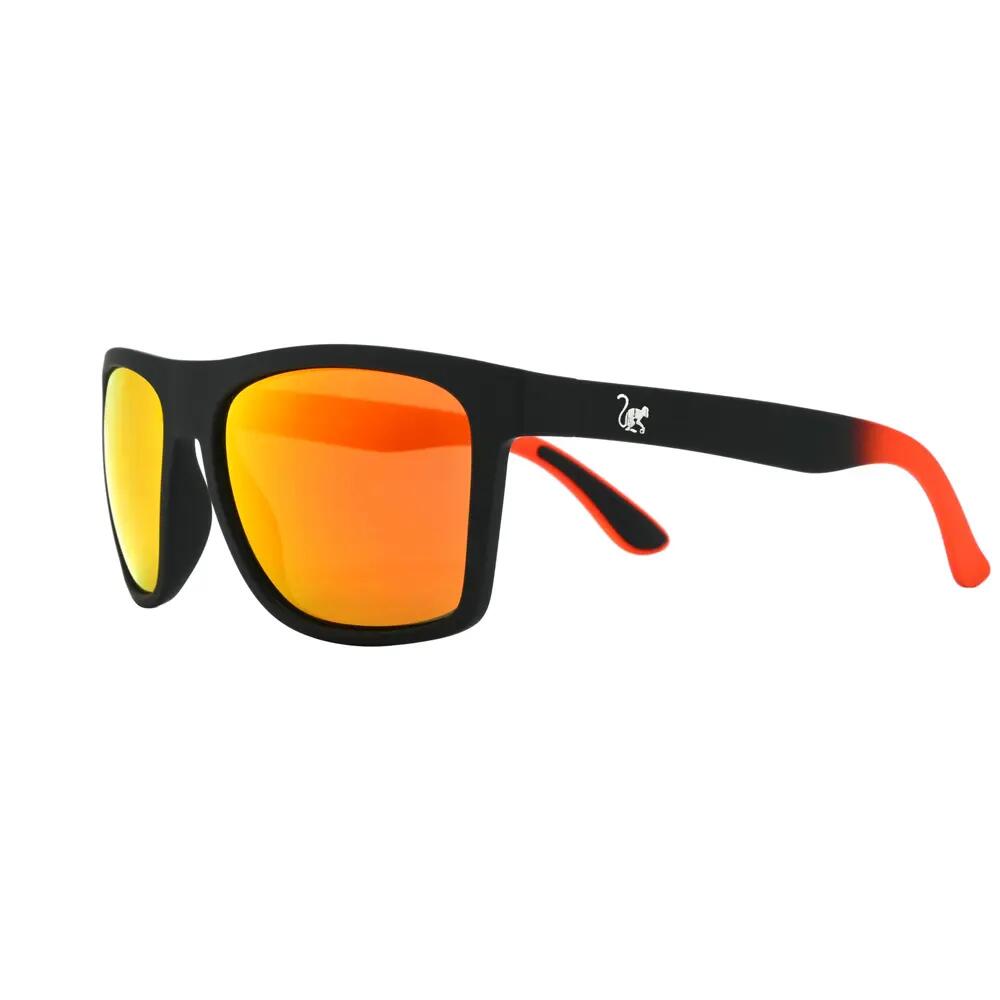 Unisex Sunglasses - Floating / Polarized / UV400 / TPX (Black/Red)