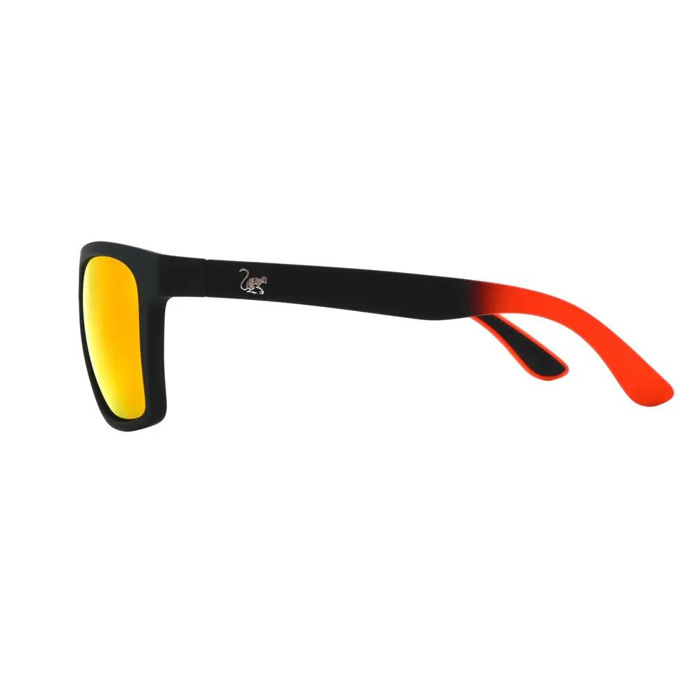 Occhiali da sole unisex - Galleggianti / Polarizzati / UV400 / TPX (Nero/Rosso) 3/6