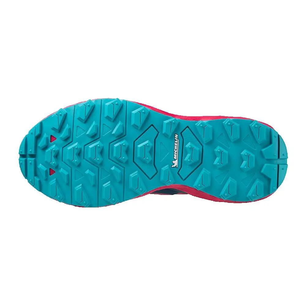 Chaussures de course Femmes Mizuno Wave Daichi 7 rose 2/2