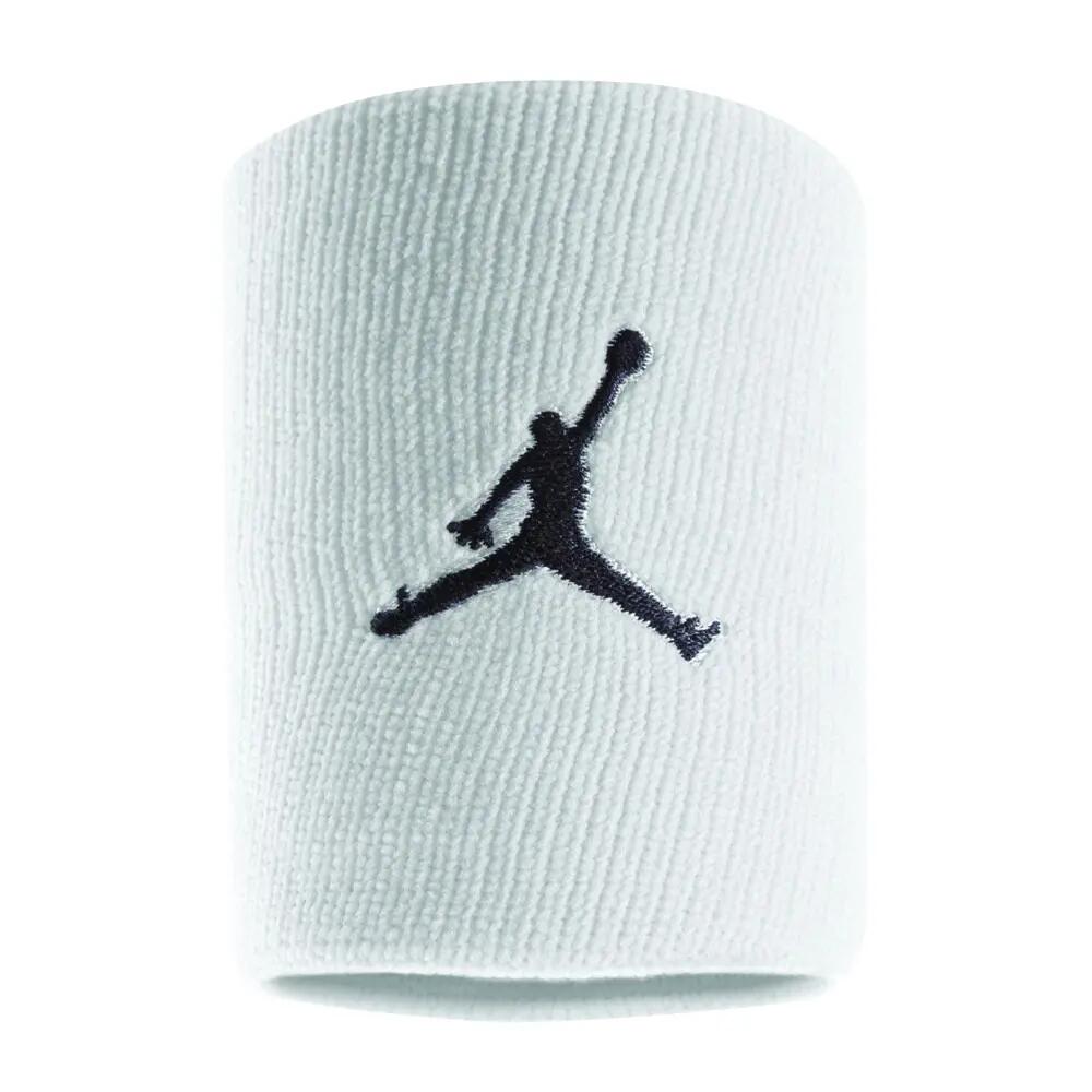 Muñequera Jordan Jumpman Pack de 2 Blanco 2/2