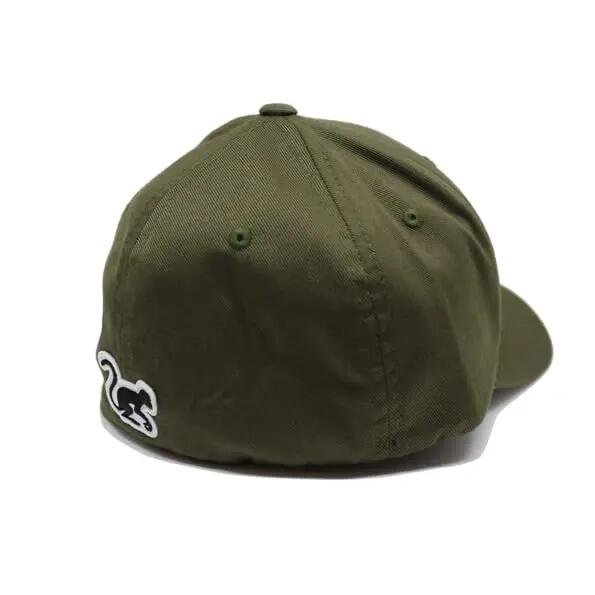 Cappello da baseball - Unisex / Regolazione elastica (Oliva) 2/4