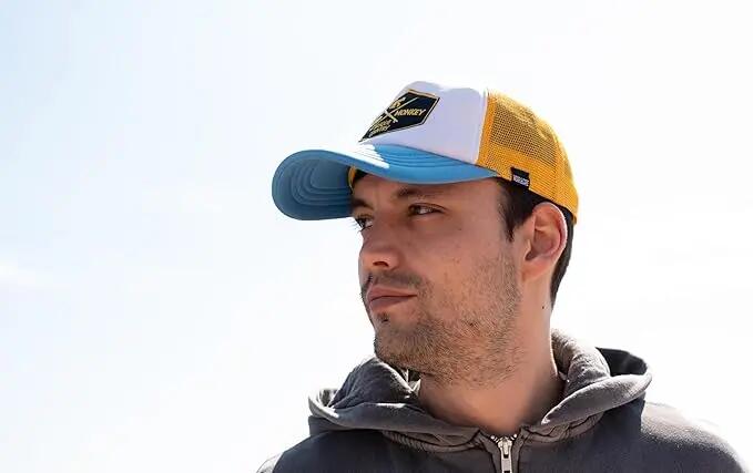 Trucker Cap Mesh - Gepolstert / Erwachsener / Einheitsgröße (Blau/Gelb) 4/6