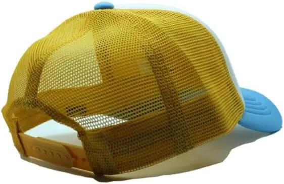 Trucker Cap Mesh - Gepolstert / Erwachsener / Einheitsgröße (Blau/Gelb) 2/6