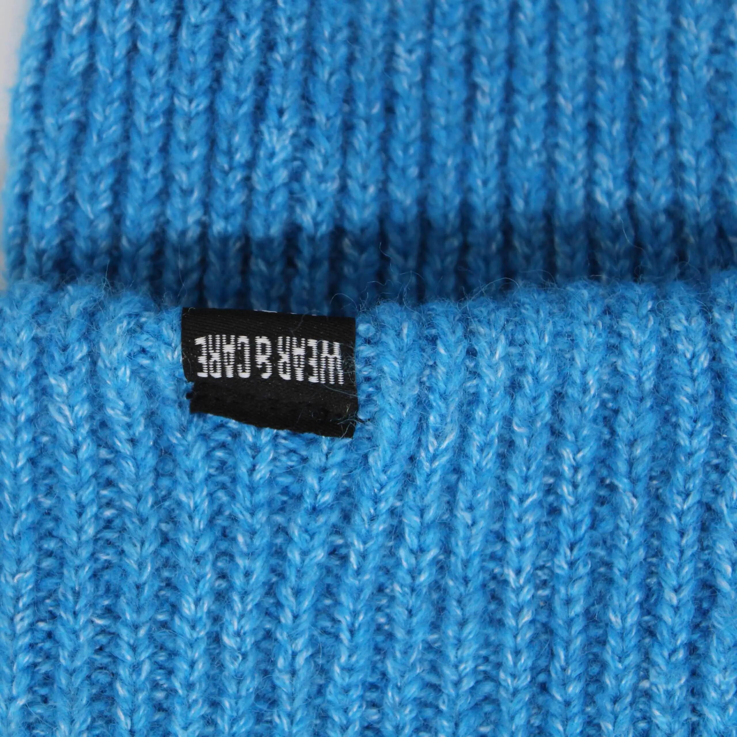 Chapéu de Inverno fluorescente - Homem / Mulher - Tamanho único (Azul) 3/4