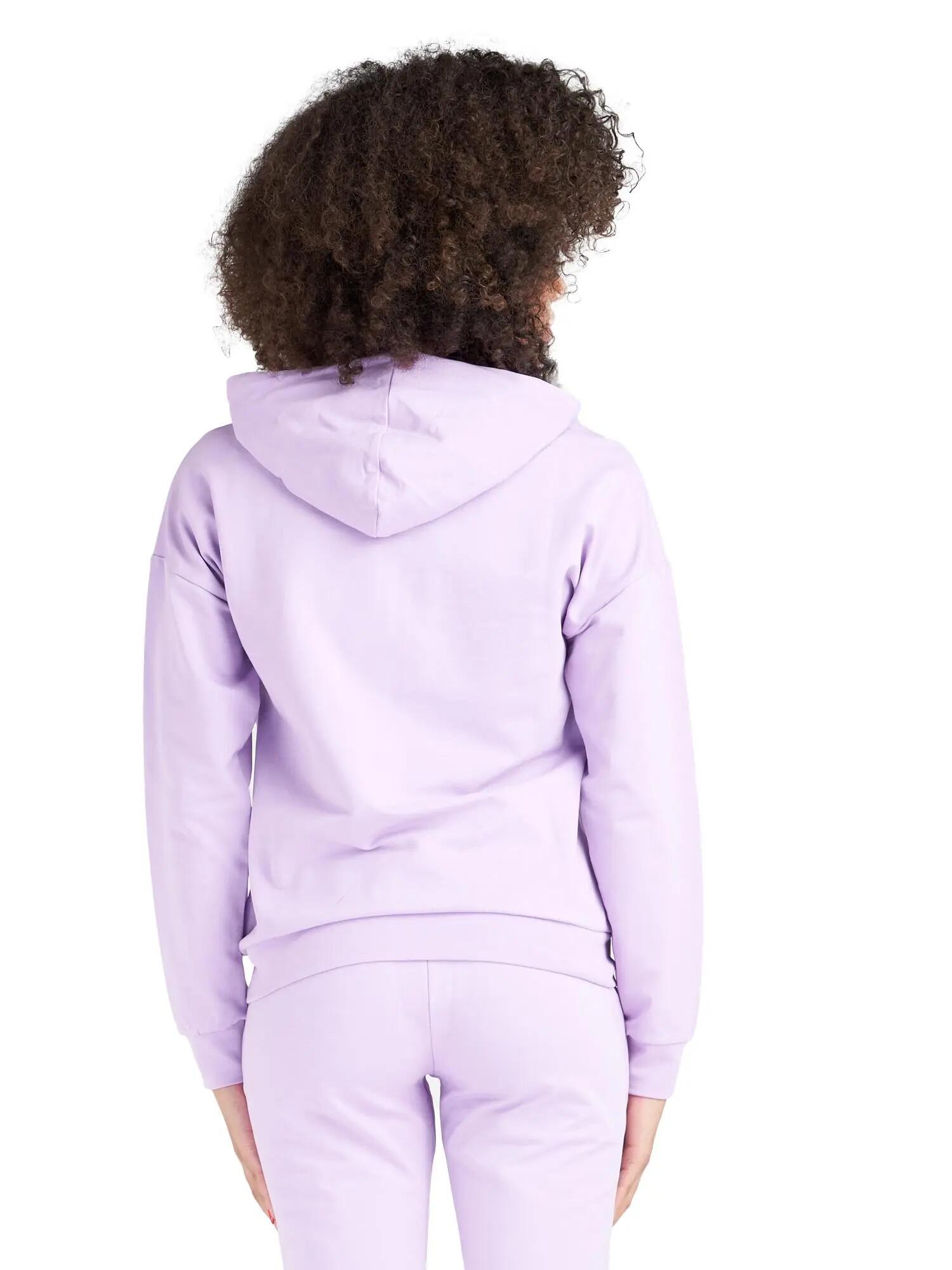 Chándal de mujer neón con capucha y cremallera 3/6