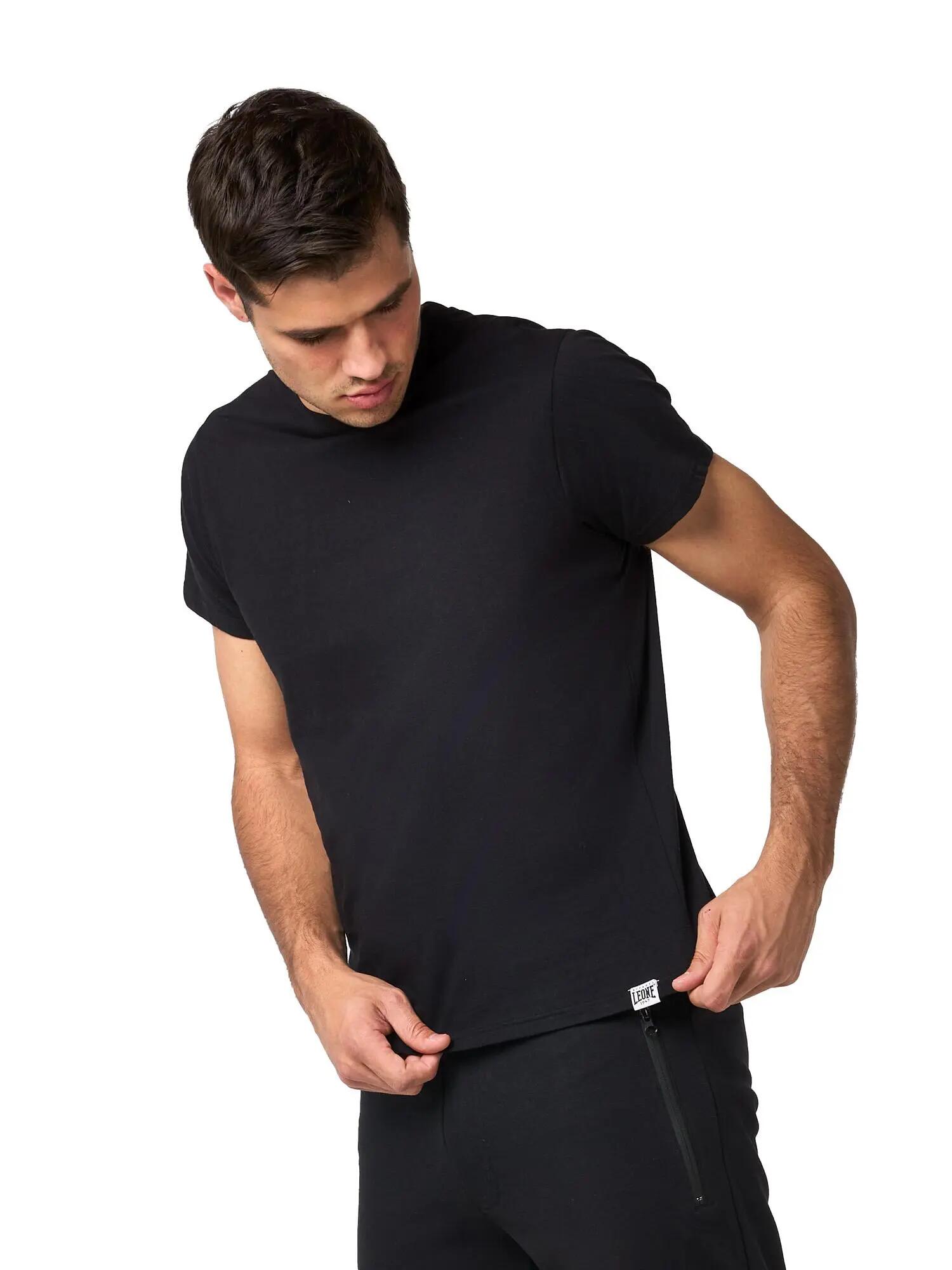 Leone B&W Herren-Kurzarm-T-Shirt 5/6