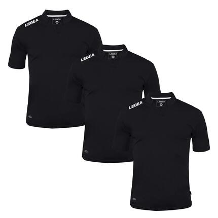 3 camisetas de fútbol AJACCIO negras