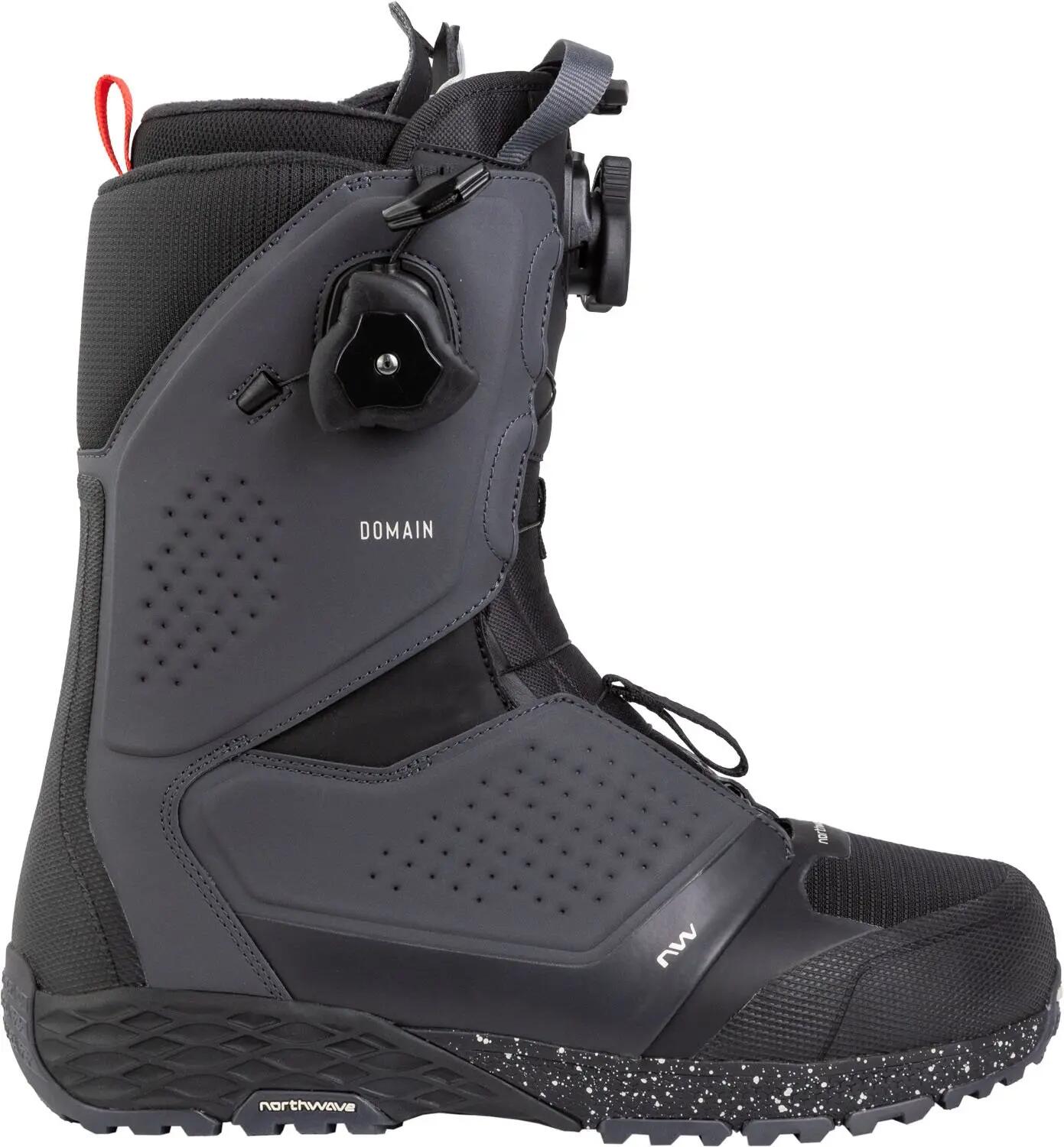 Buty snowboardowe NORTHWAVE Domain 2 Spin, czarne/ciemnoszare, męskie 2/4