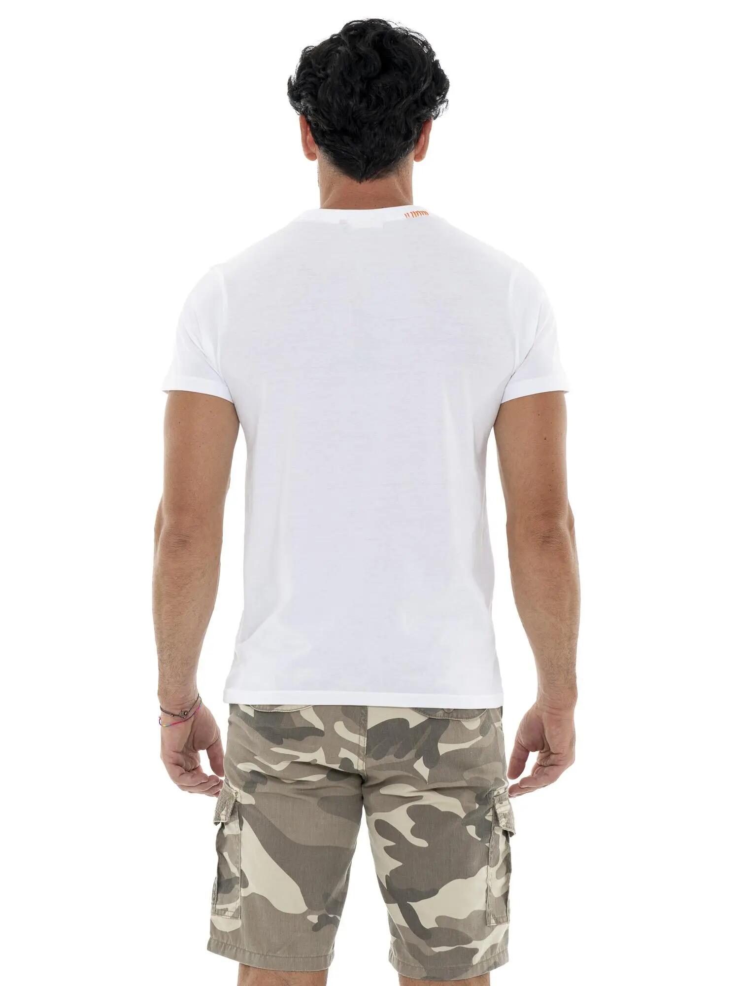 Camiseta masculina de algodão de manga curta Leone Military 1947 4/5