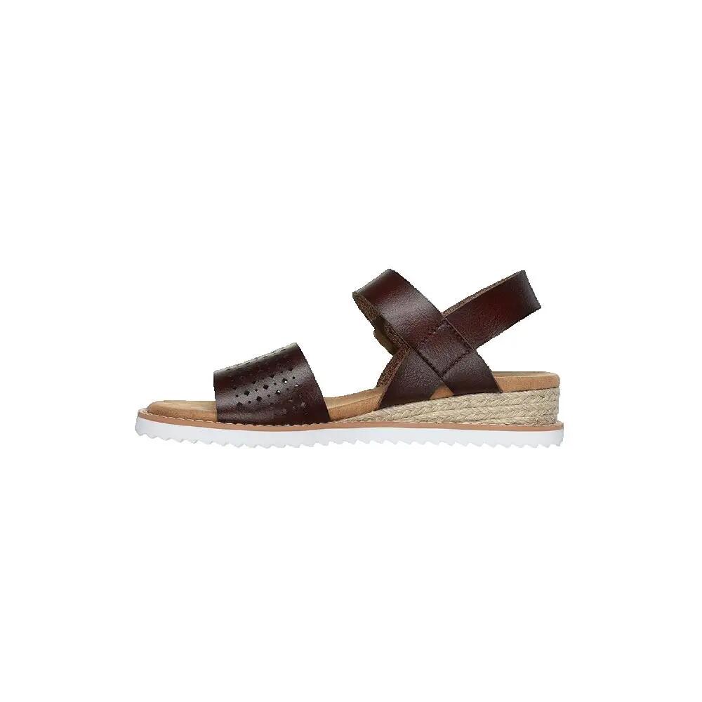 Chaussures Femmes Skechers Bobs Desert Kiss Sunny Flair marron 2/2