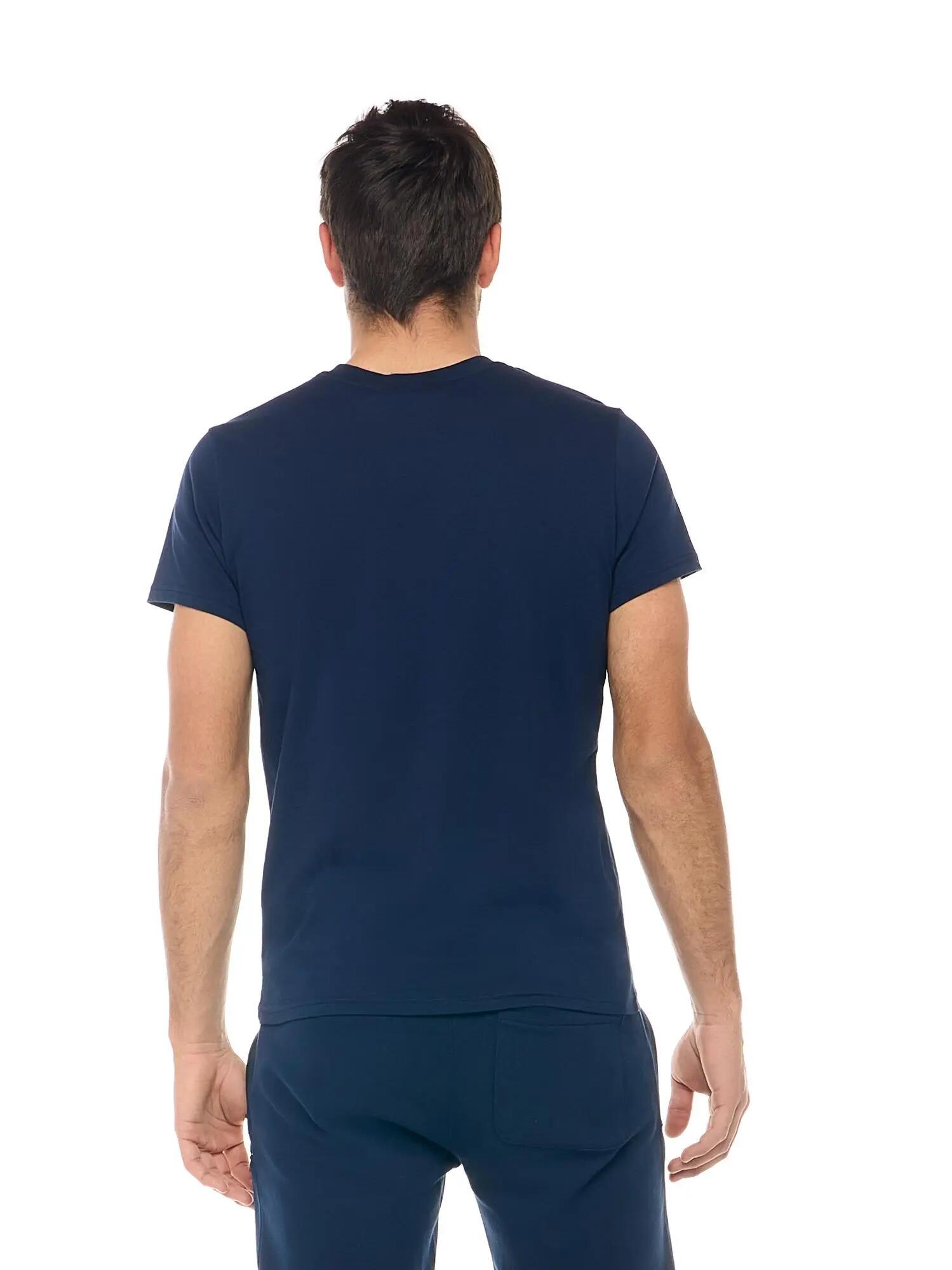 T-shirt a maniche corte da uomo Leone Patch 4/6