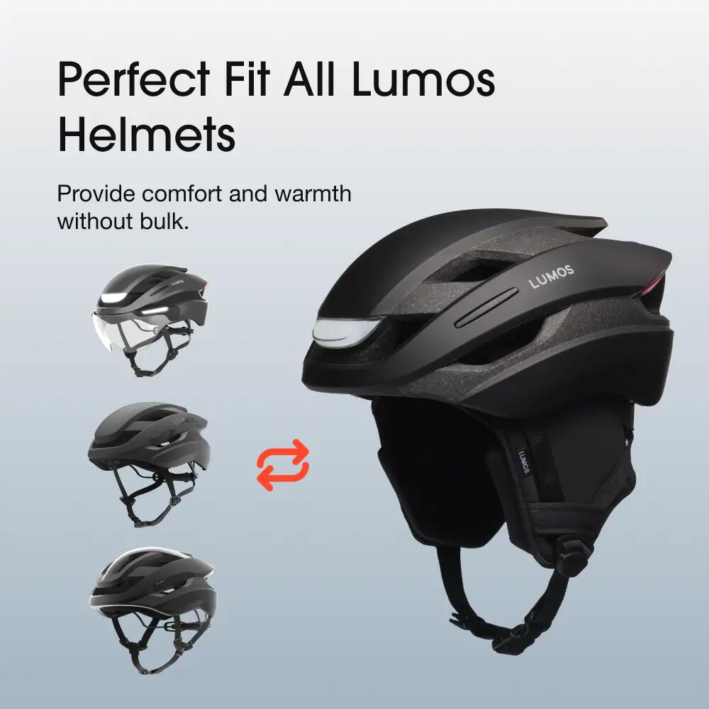 Kit hiver pour casque de vélo Lumos 4/5