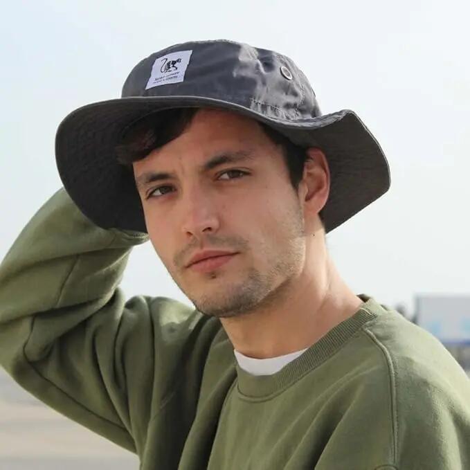 Cappello - Protezione UPF50+ / Adulto / Taglia unica (Grigio) 4/4