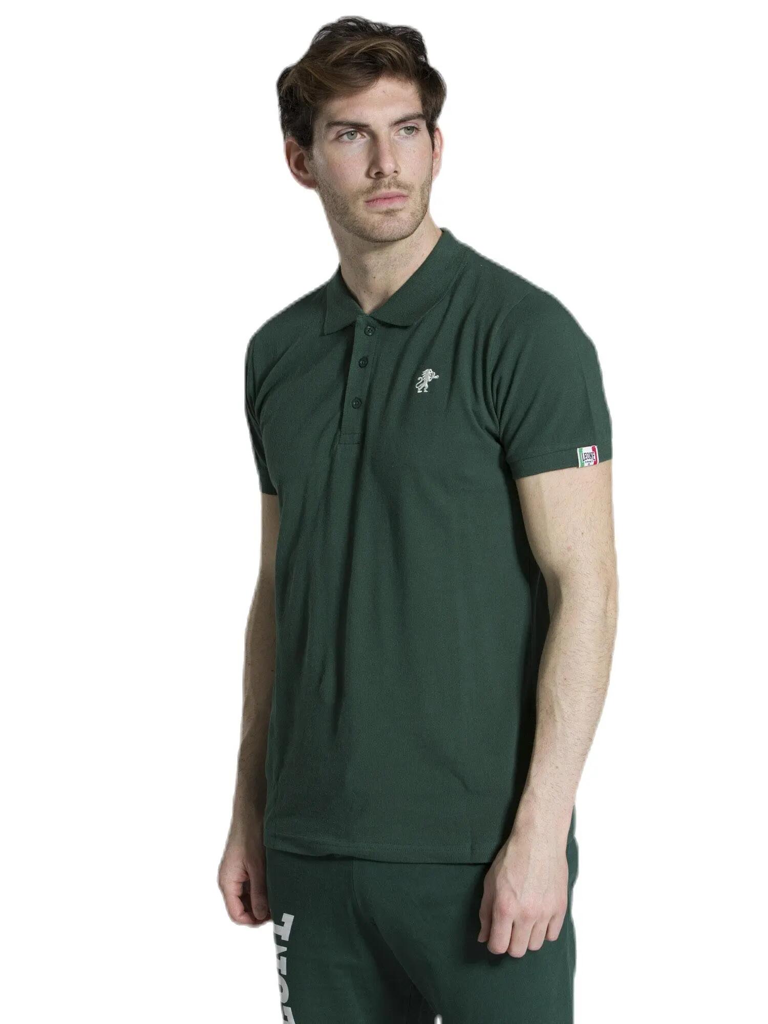 Leone 1947 Herren-Poloshirt mit kurzen Ärmeln 3/6