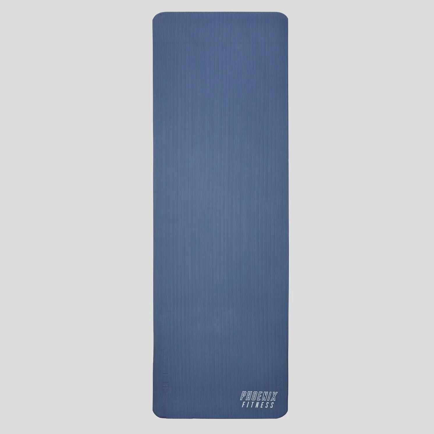 Phoenix Fitness NBR Exercise Mat Navy Peony 9/9