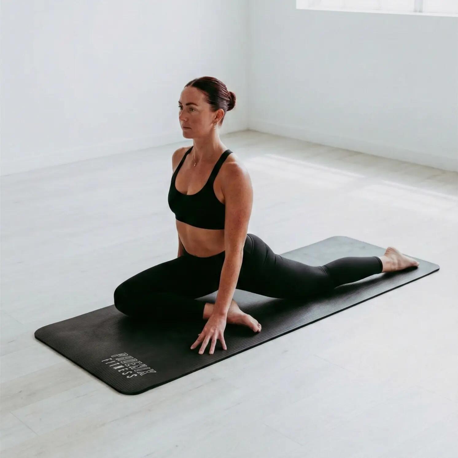 Phoenix Fitness NBR Floor Mat Black – Thick, Anti-Slip Workout Cushion 8/10