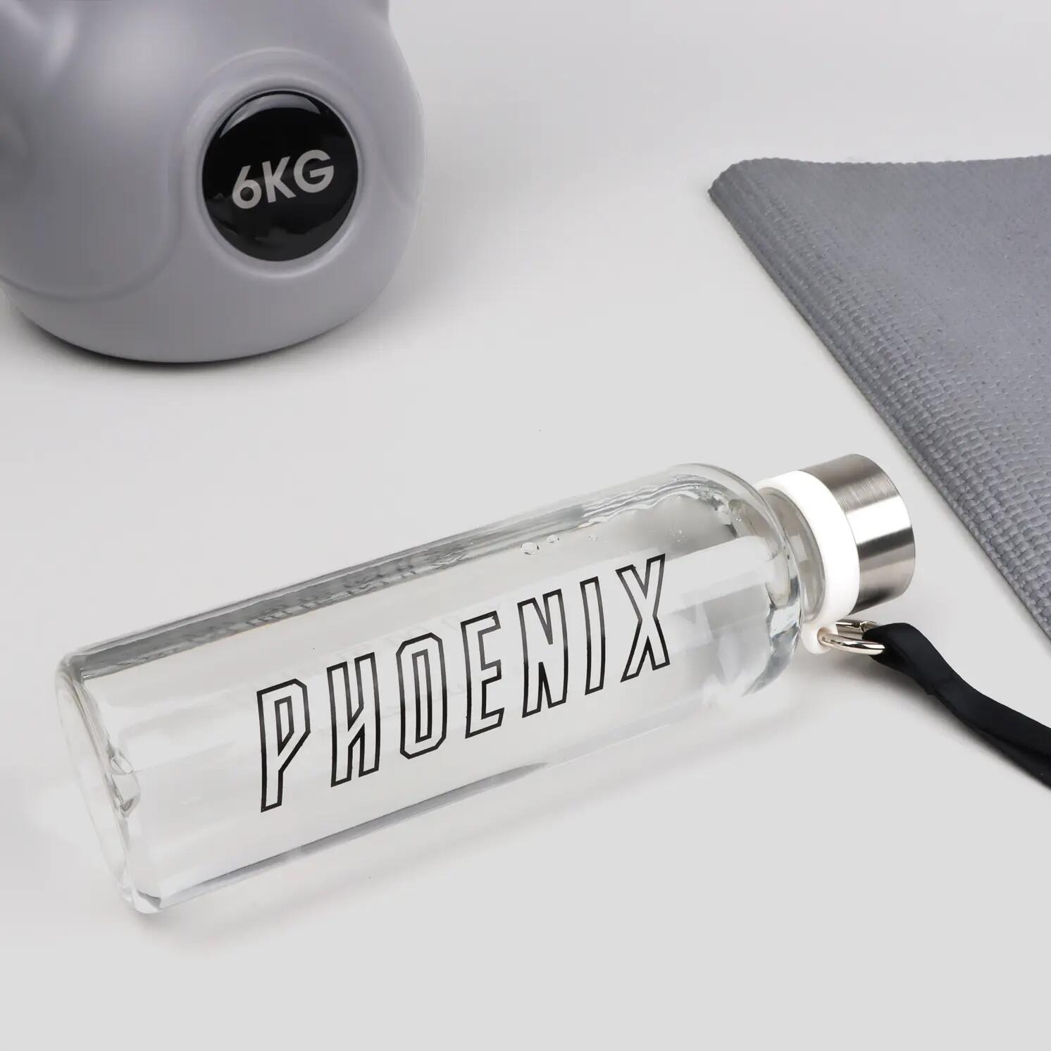 Phoenix Fitness 550ml Clear Water Bottle 9/10