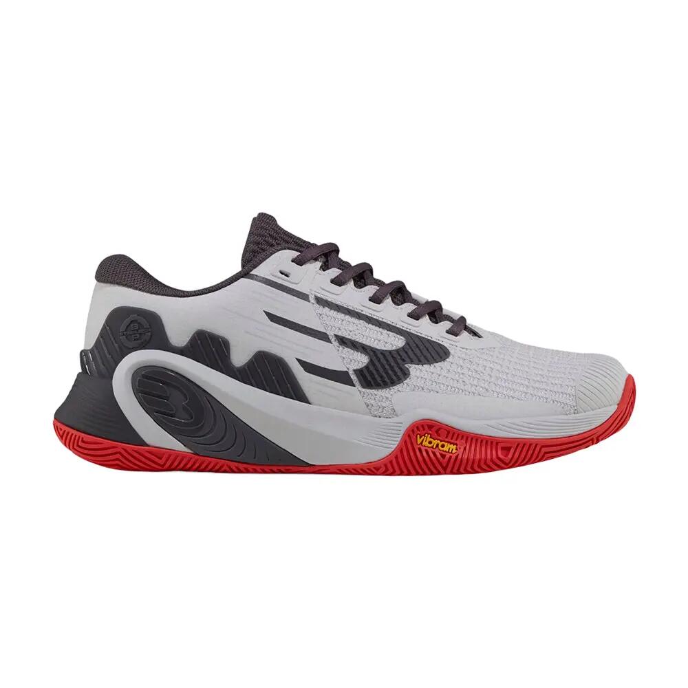 Bullpadel Vertex Vibram 26i Gris Claro/rojo 5/7