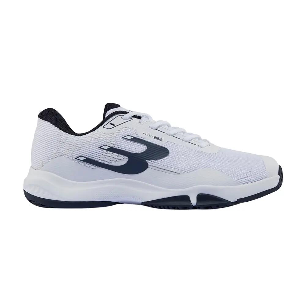 ZAPATILLAS BULLPADEL HYBRID FLY 26I 012/004 BLANCO/AZUL MARINO 40 5/7