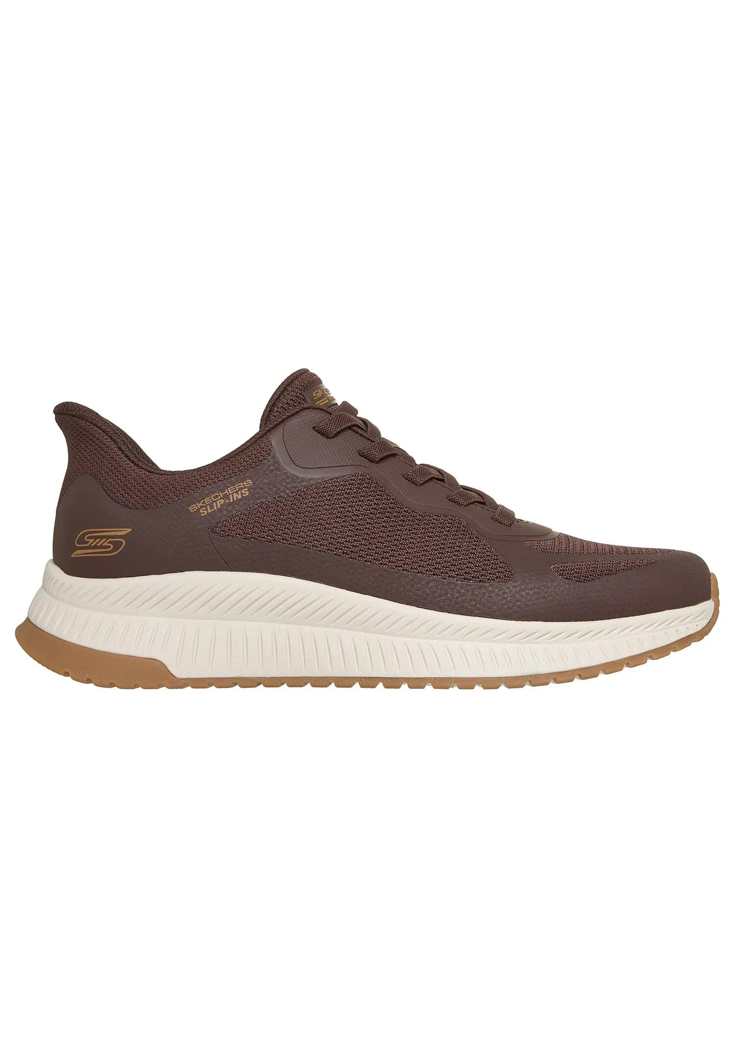 Skechers Herren BOBS Squad 4 Sneaker Chocolate 4/5