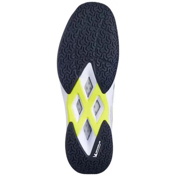 Chaussures - badminton - hommes - shadow spirit 2 - blanc/bleu 4/4