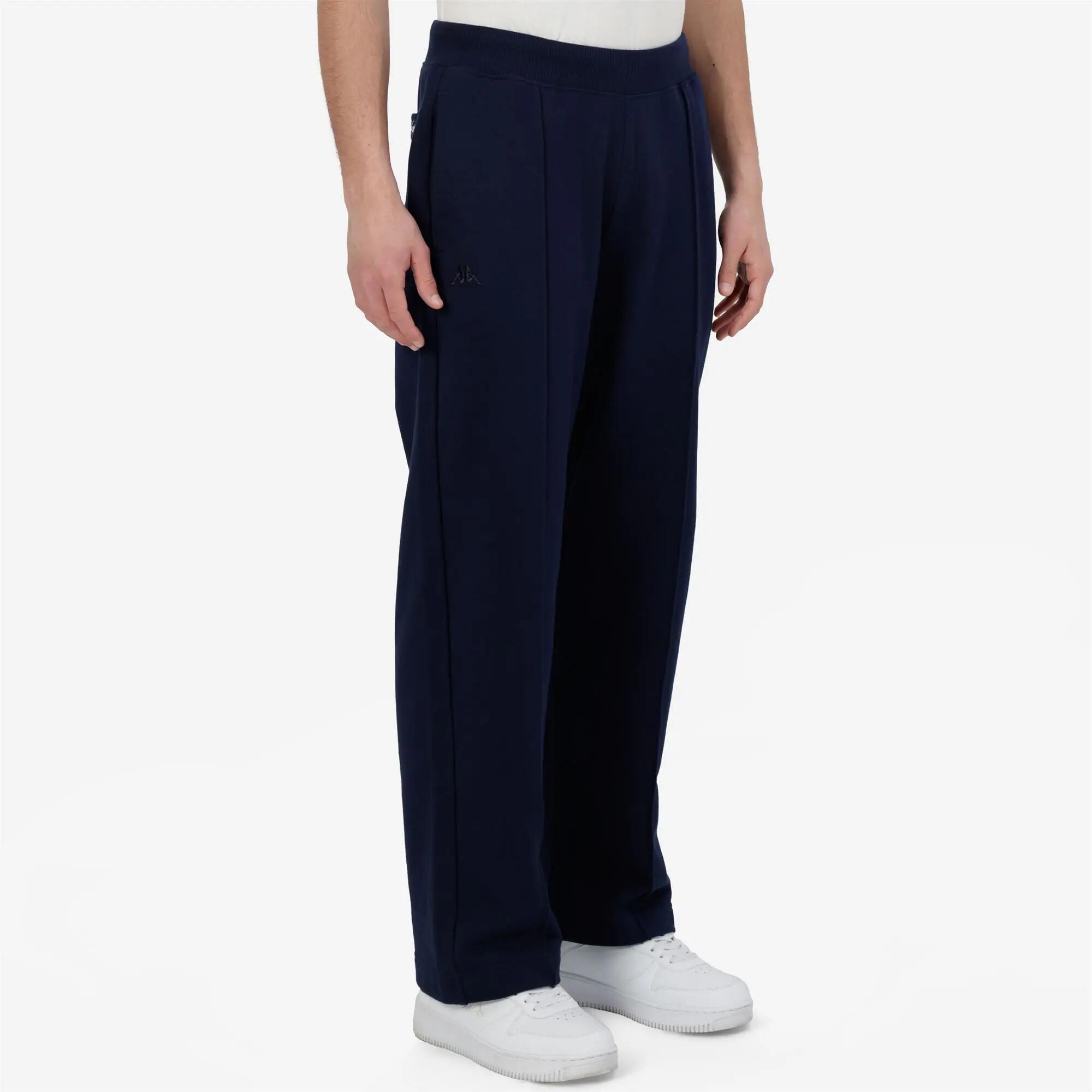 Pantaloni tuta da uomo in cotone blu da streetwear sportivo 6/6