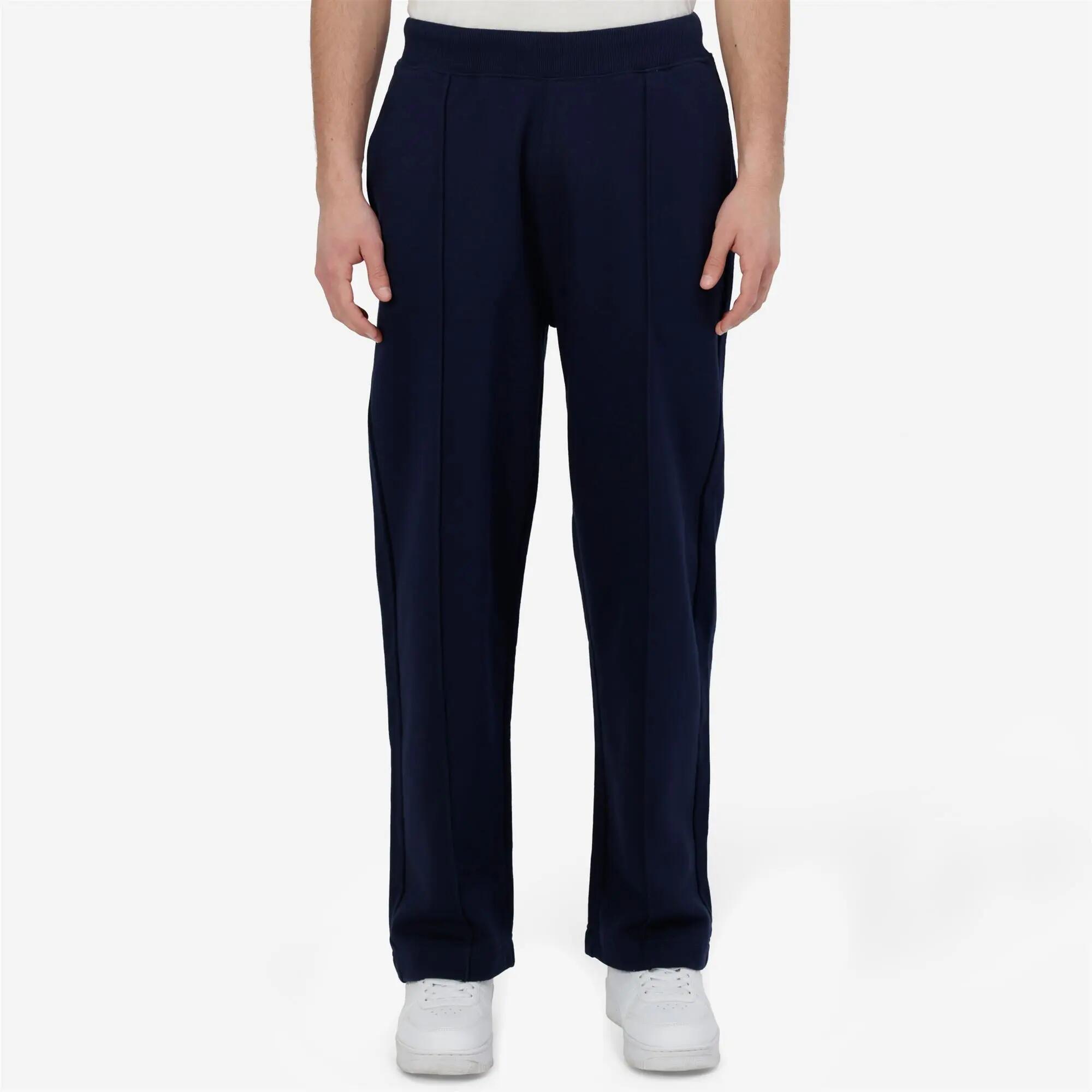 Pantaloni tuta da uomo in cotone blu da streetwear sportivo 5/6