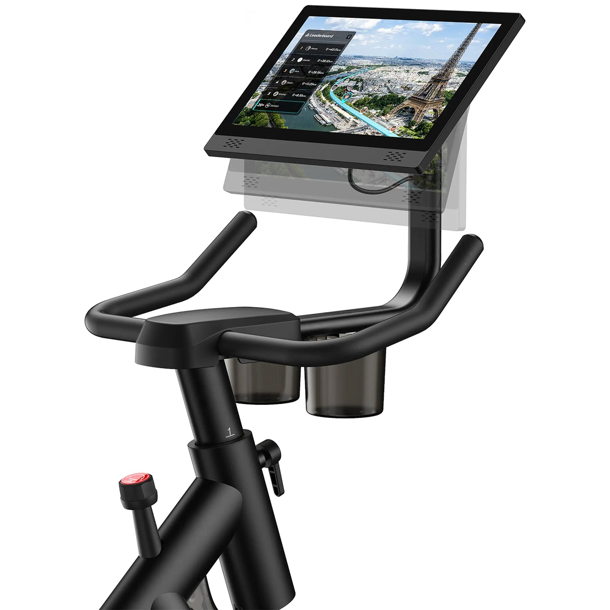 Vélo d'appartement - fitness - silencieux, 15,6" hd, magnétique - merach 7/11