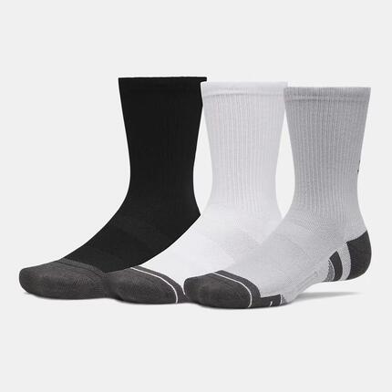 Lot 3 Paires Chaussettes mi-hautes UA Performance Tech Noir
