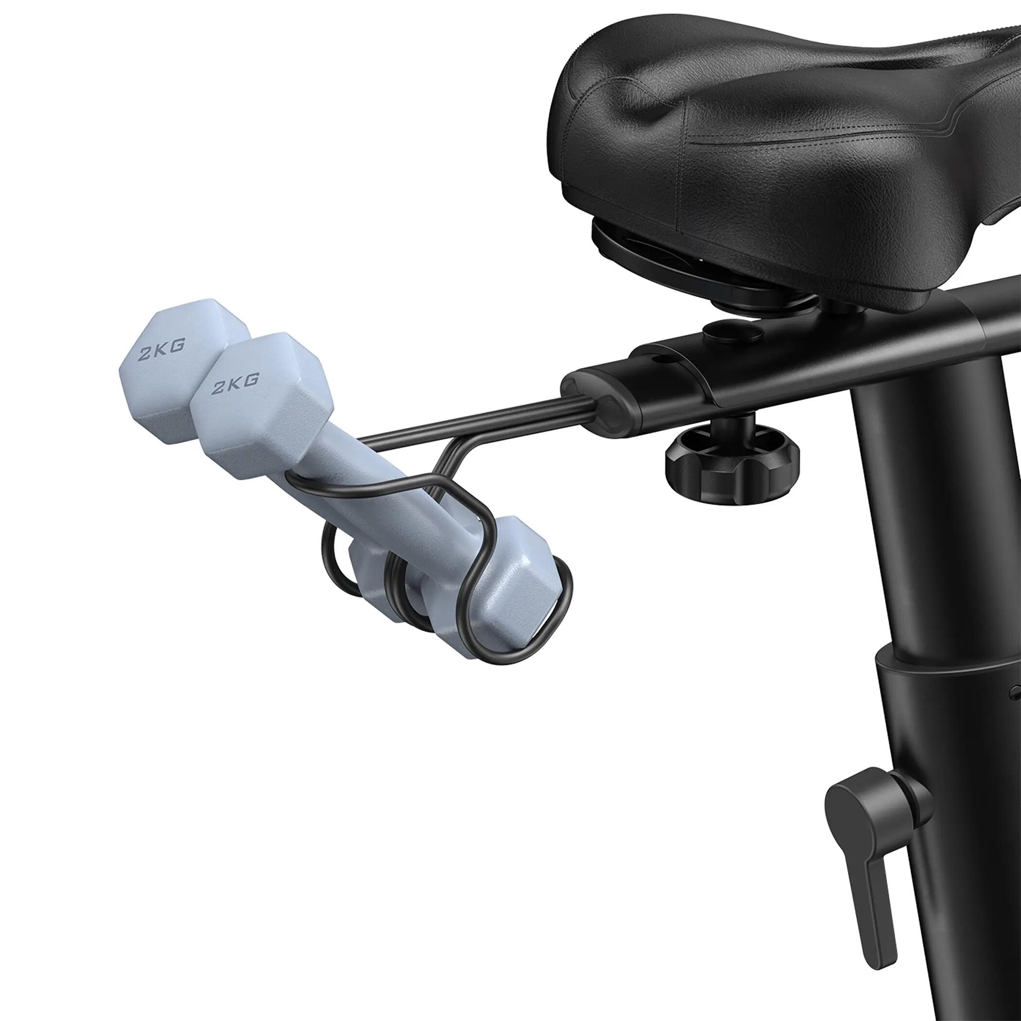 Vélo d'appartement - fitness - silencieux, 15,6" hd, magnétique - merach 5/11
