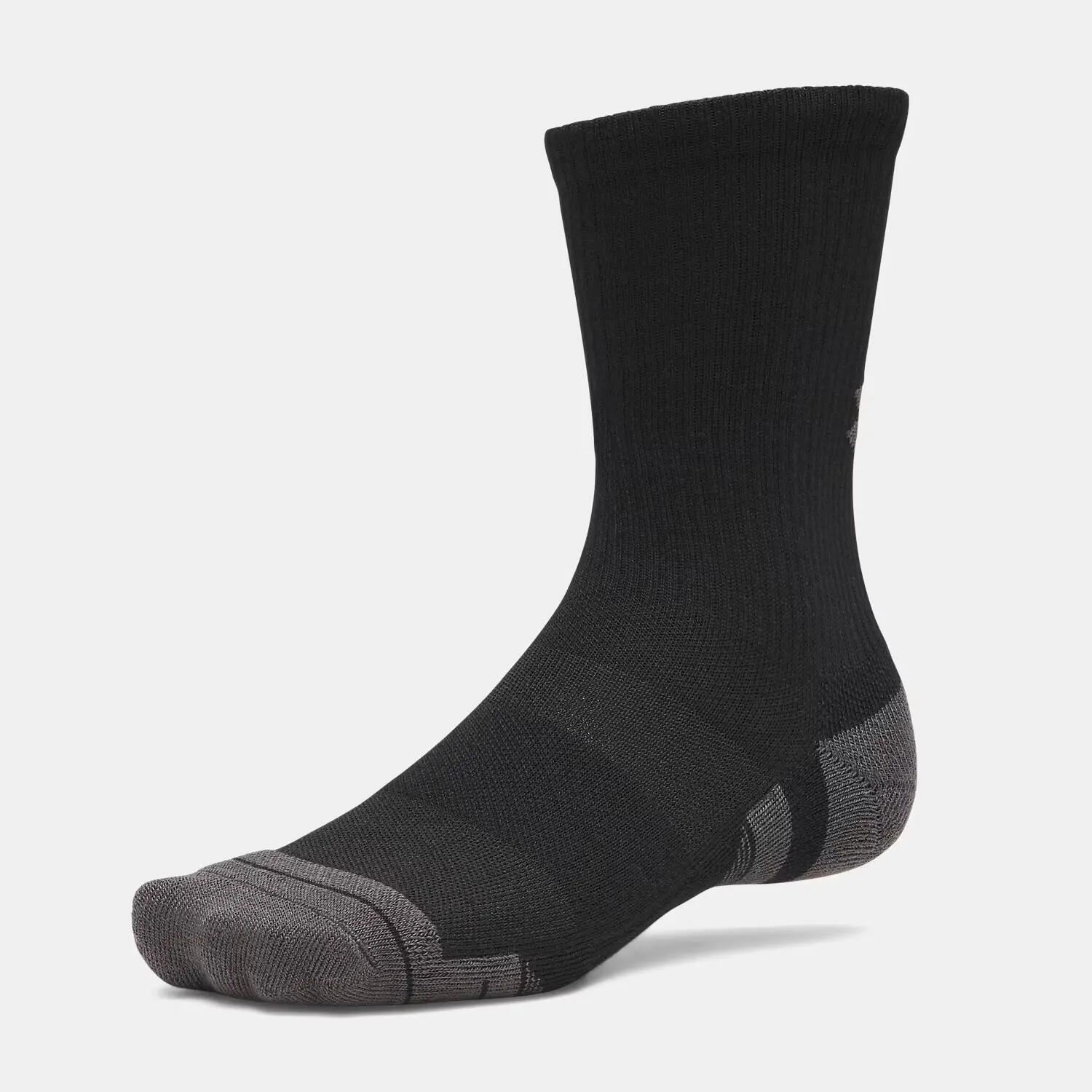 Calcetines UA Performance Tech de media caña, pack de 3 pares 4/7