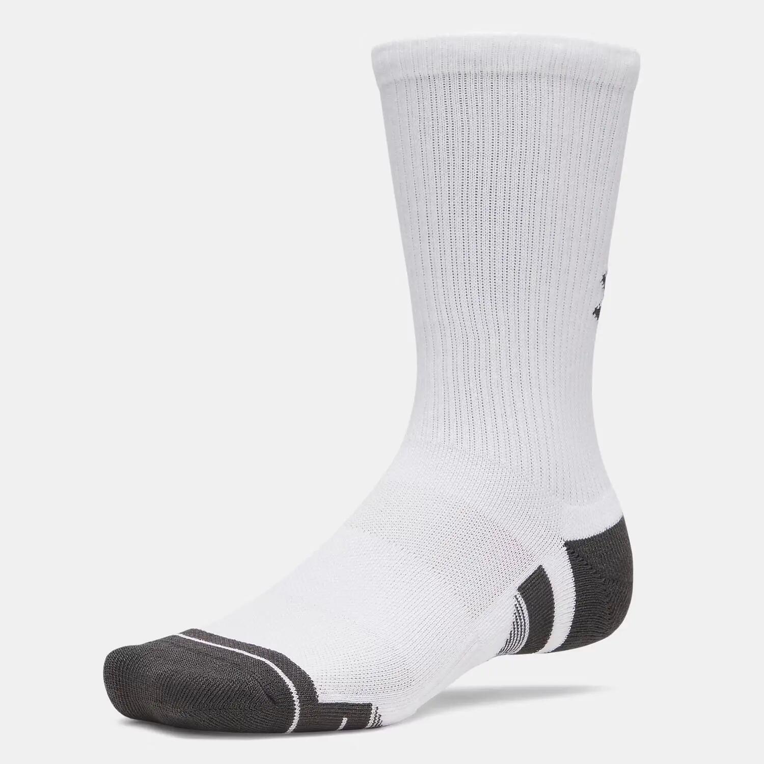 Calcetines UA Performance Tech de media caña, pack de 3 pares 6/7