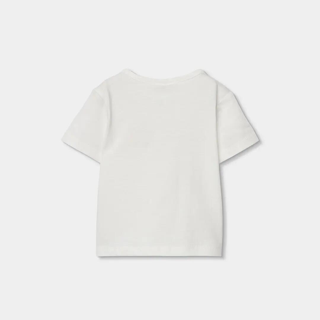 Conjuntos de verano de gimnasia bebé niño boboli blanco 5/7