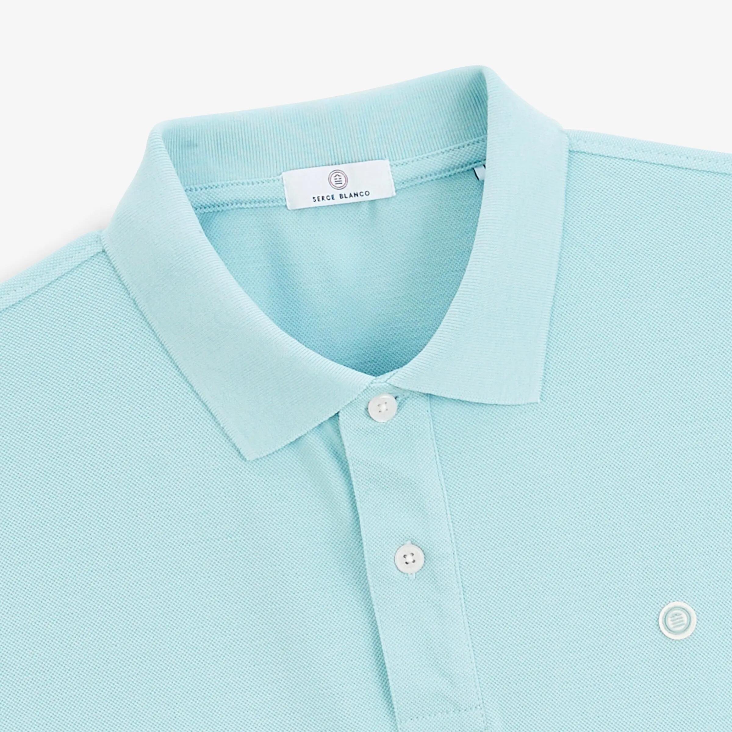 Polo de piqué Lucas de manga corta en algodón 4/6