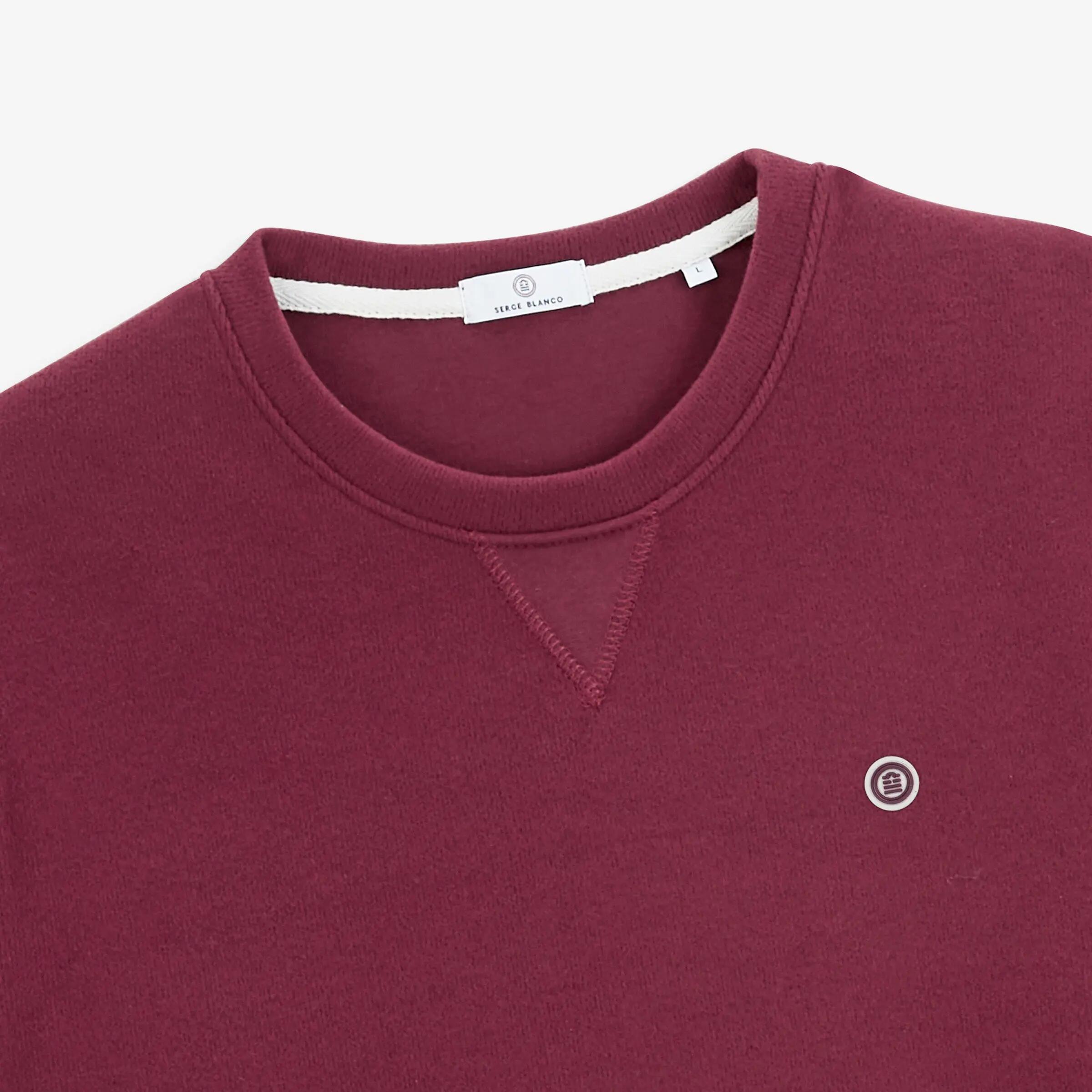 Sweatshirt met ronde hals French Rib 4/6