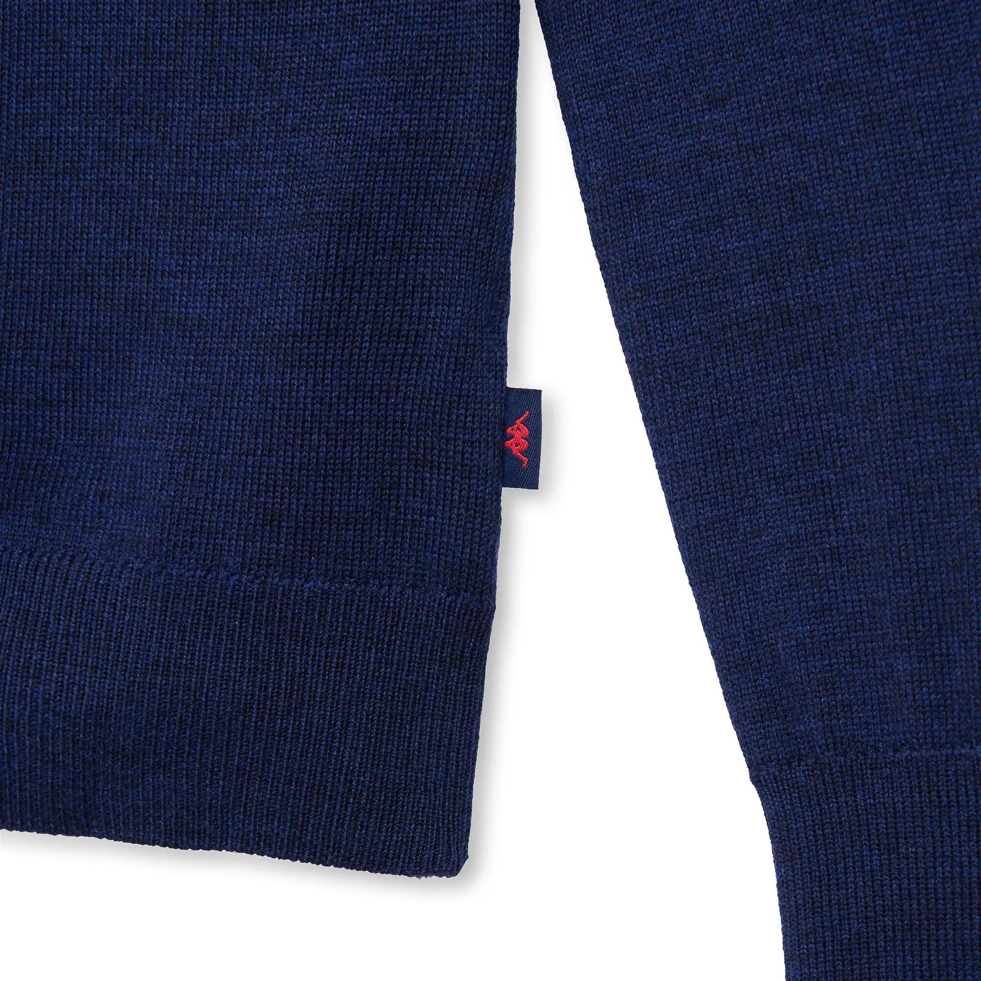 Maglione da donna in lana blu da lifestyle 3/3