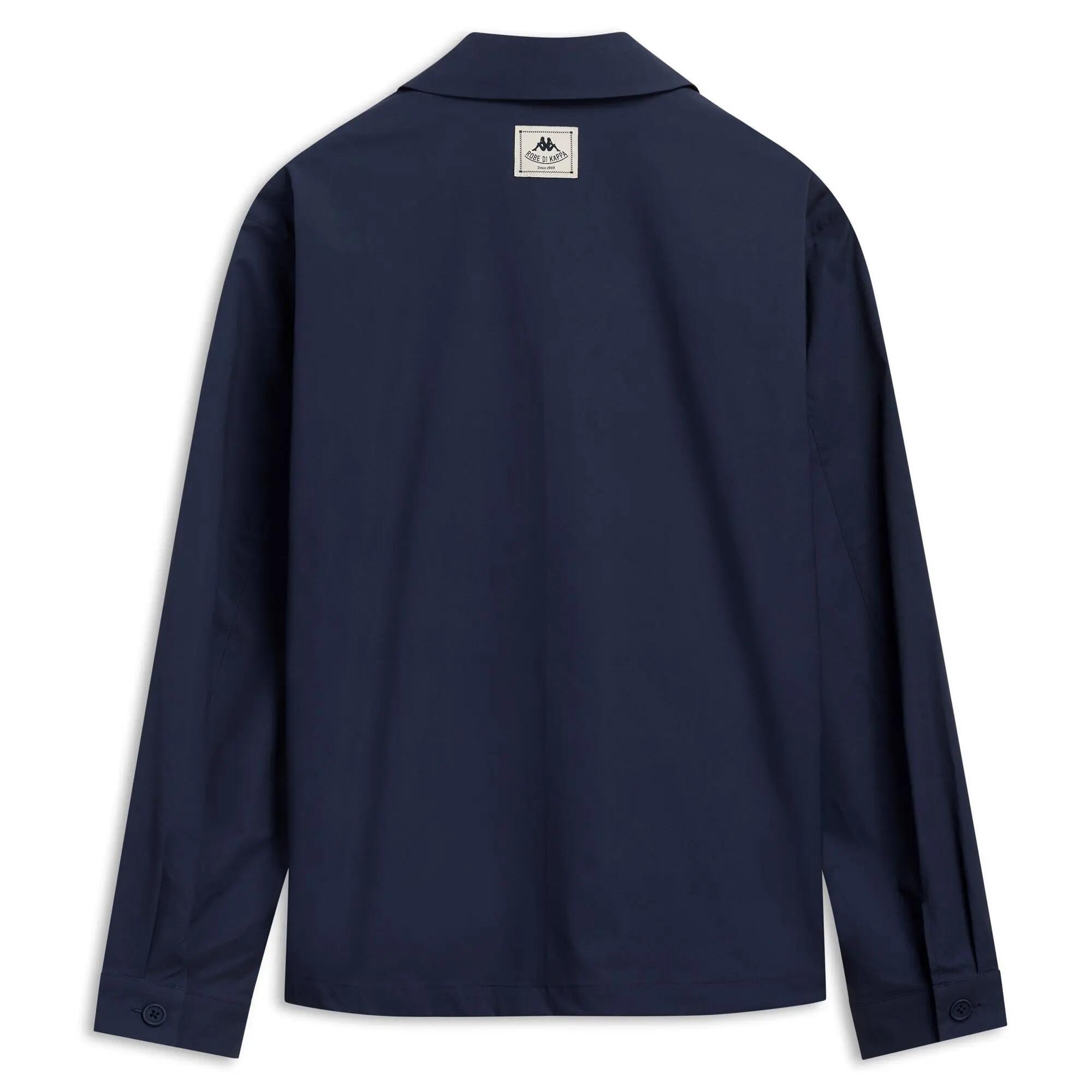 Giubbotto da uomo in poliestere blu da casual 2/6