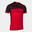 Maillot manches courtes Garçon Joma Supernova ii rouge noir