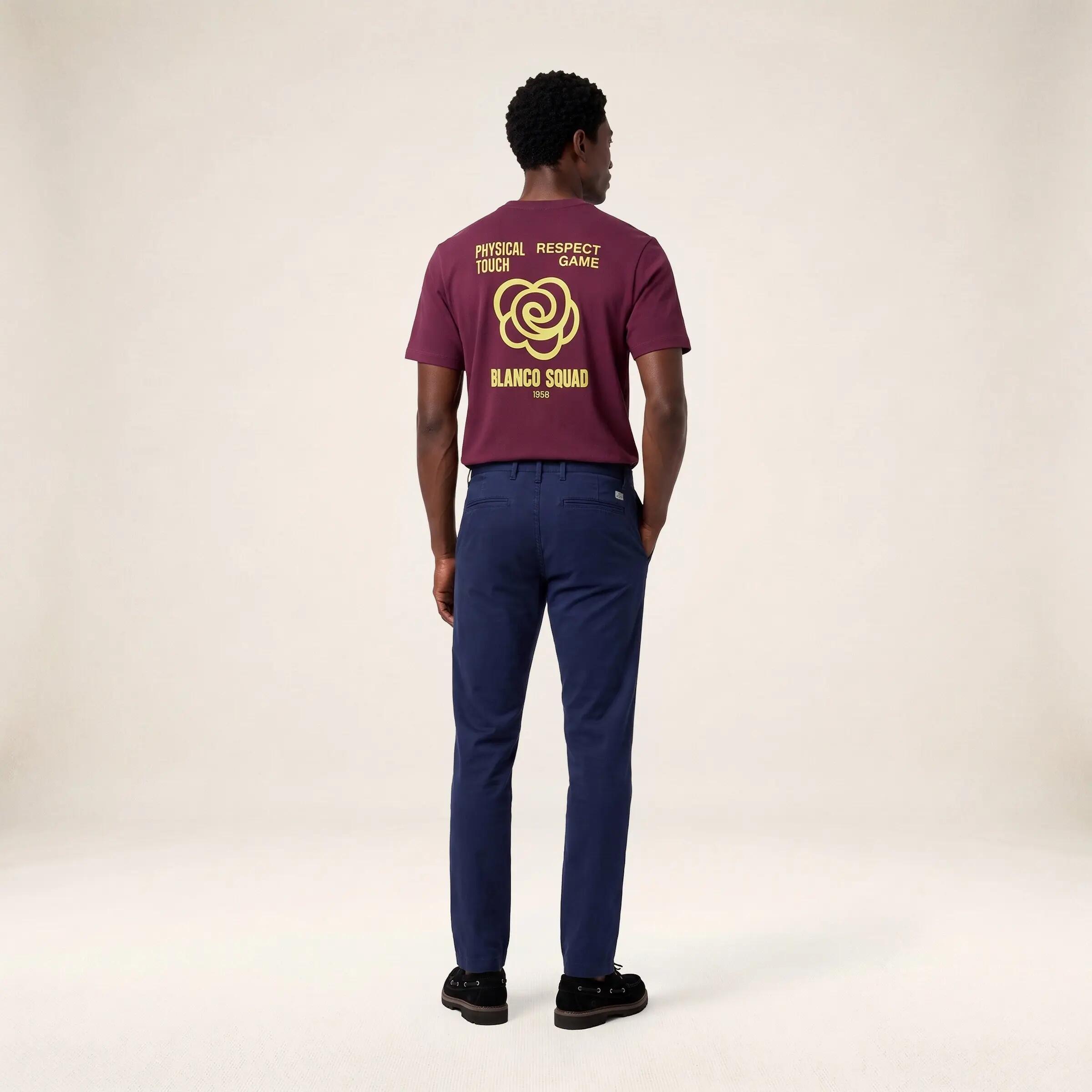 T-shirt a maniche corte Théo con stampa sul retro 6/6