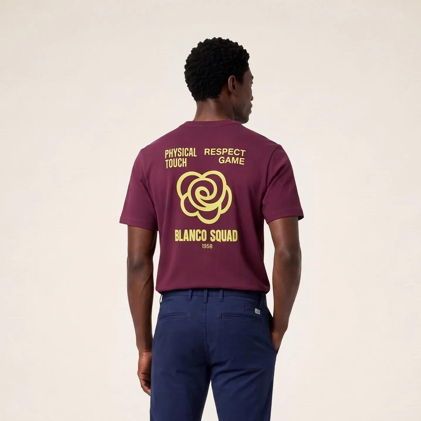 T-shirt a maniche corte Théo con stampa sul retro 2/6