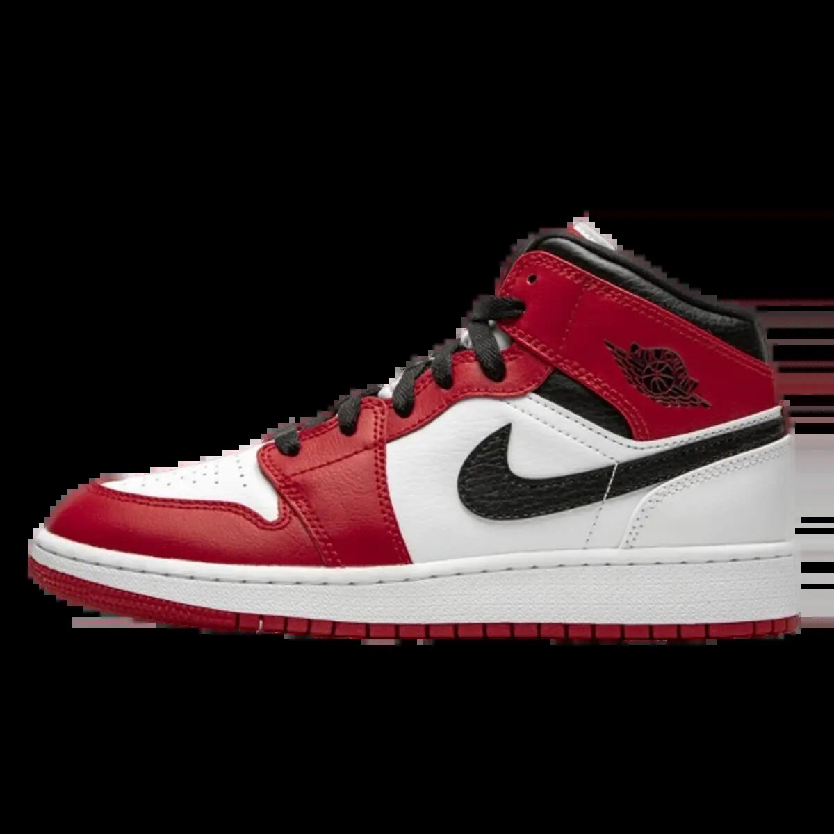 Scarpe  1 Mid Chicago White 1/4