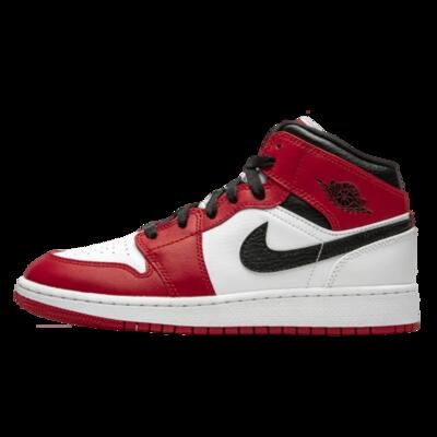 Schoenen 1 mid chicago white