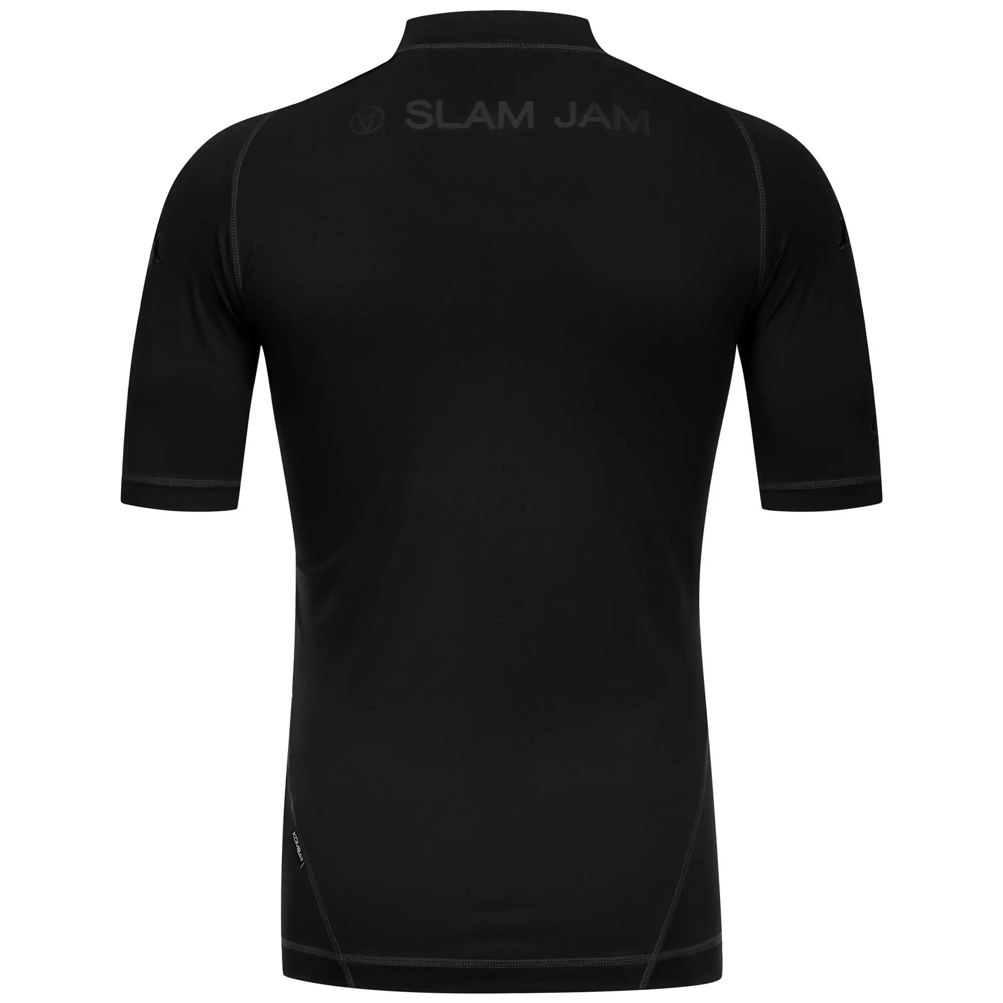 T-shirt da uomo in poliestere riciclato nero da lifestyle 3/5