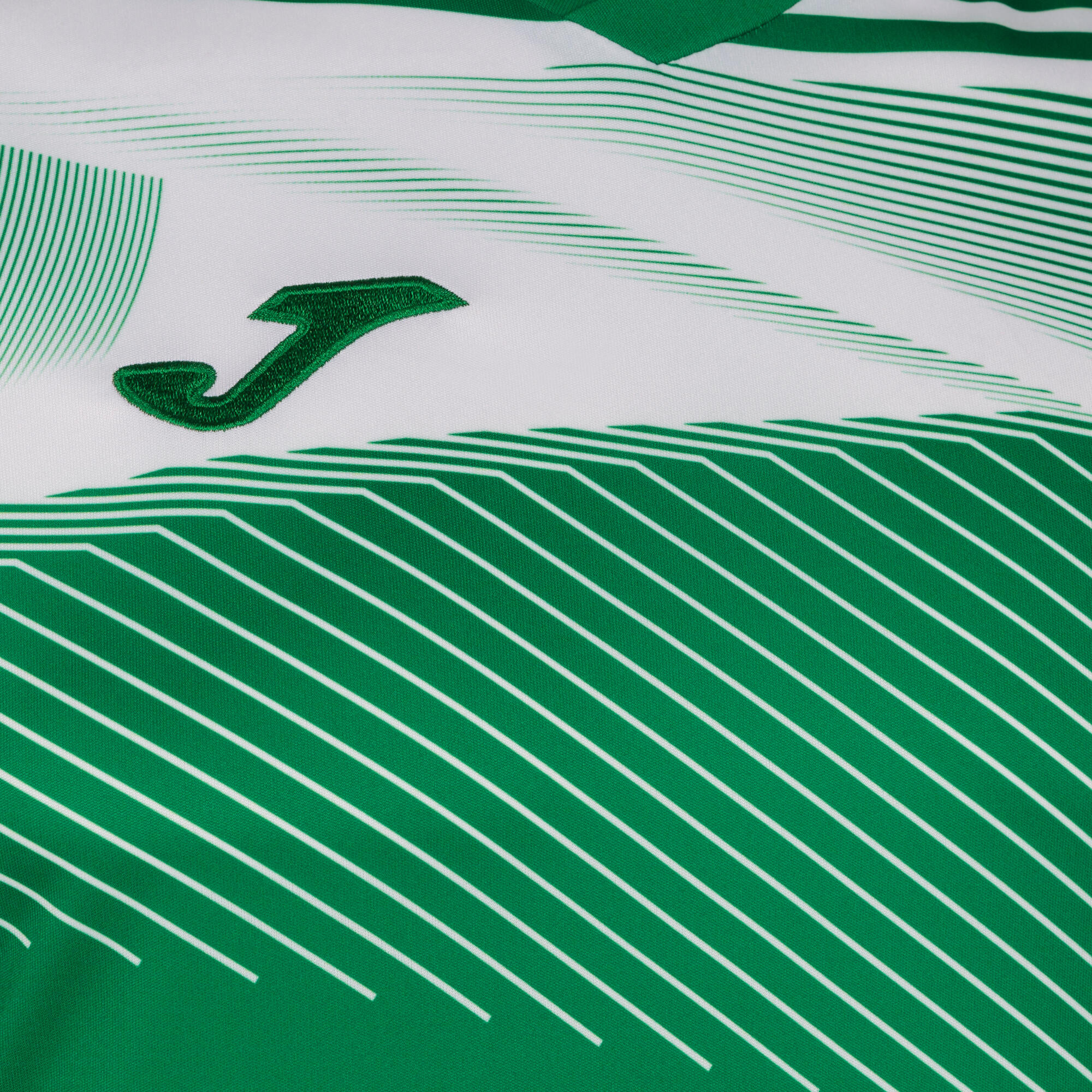 Maillot Manches Courtes Football Homme Joma Supernova II Vert 3/4