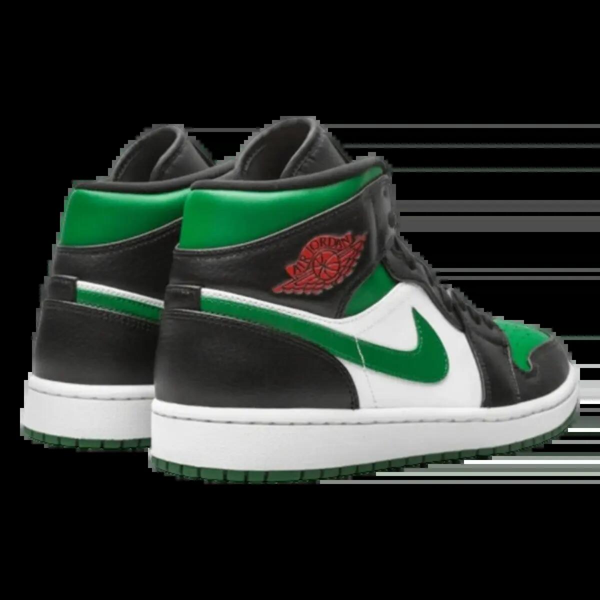 Zapatillas  1 Mid Pine Green Toe 3/4
