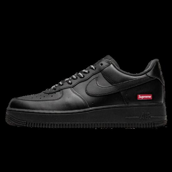 Scarpe Air Force 1 Low Black Supreme