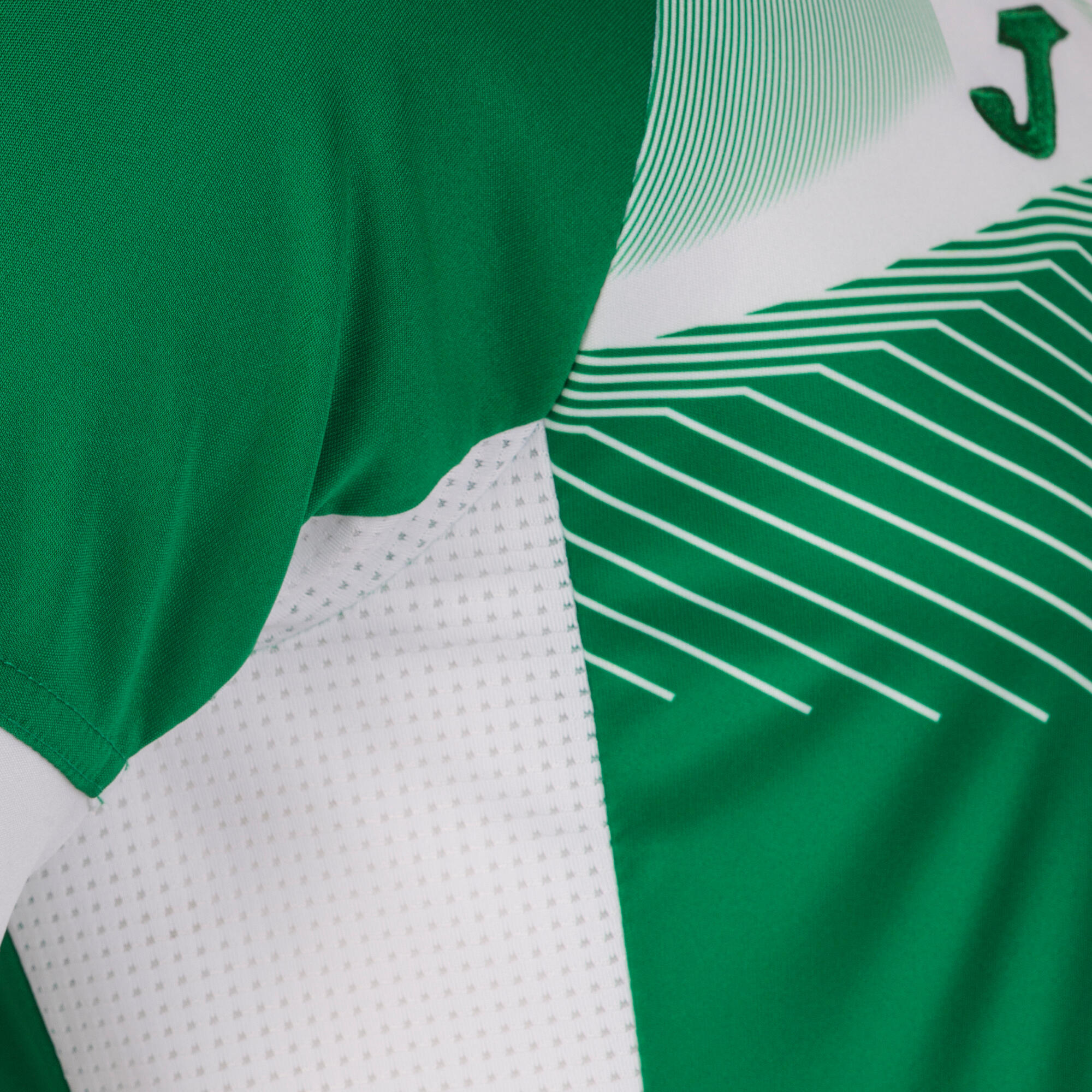 Maillot Manches Courtes Football Homme Joma Supernova II Vert 4/4