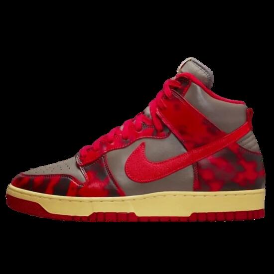 Scarpe Dunk High 1985 Acid Wash Red