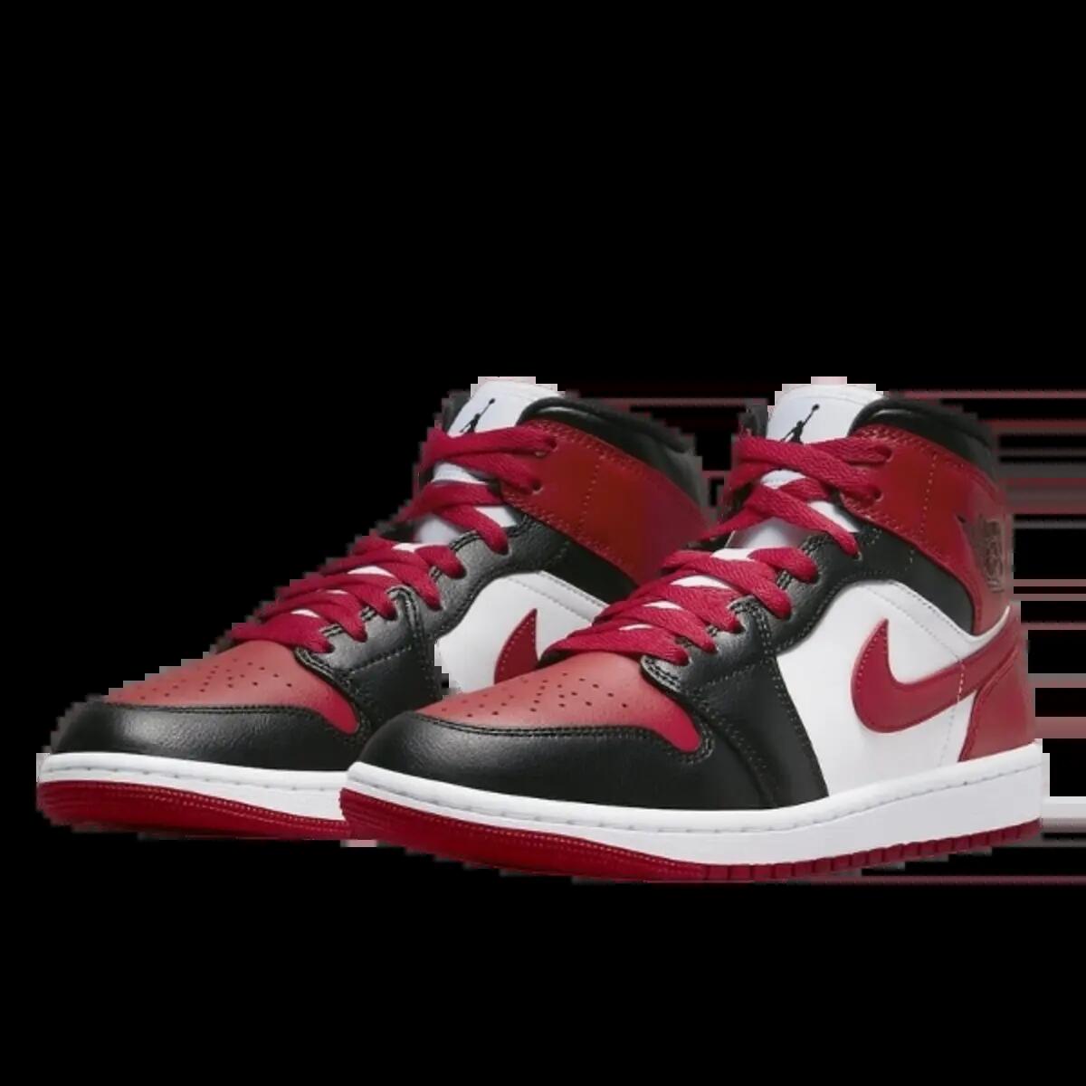 Chaussures  1 Mid White Bred Toe 2/2