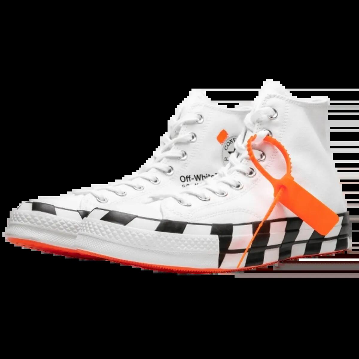 Schoenen Off-White Converse Chuck Taylor 70 Stripe 2/4